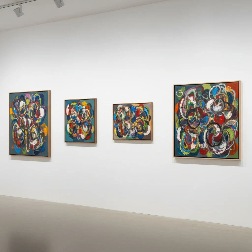 Pintura abstrata — série recente